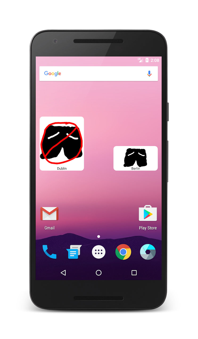 Screenshot widget